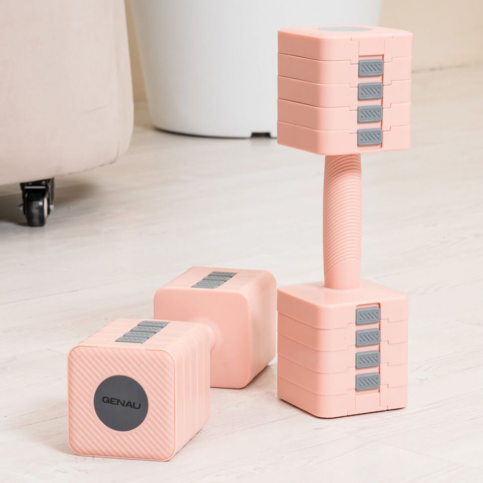 Регулируемая гантель Genau Best A Dumbbell 5 кг Pink